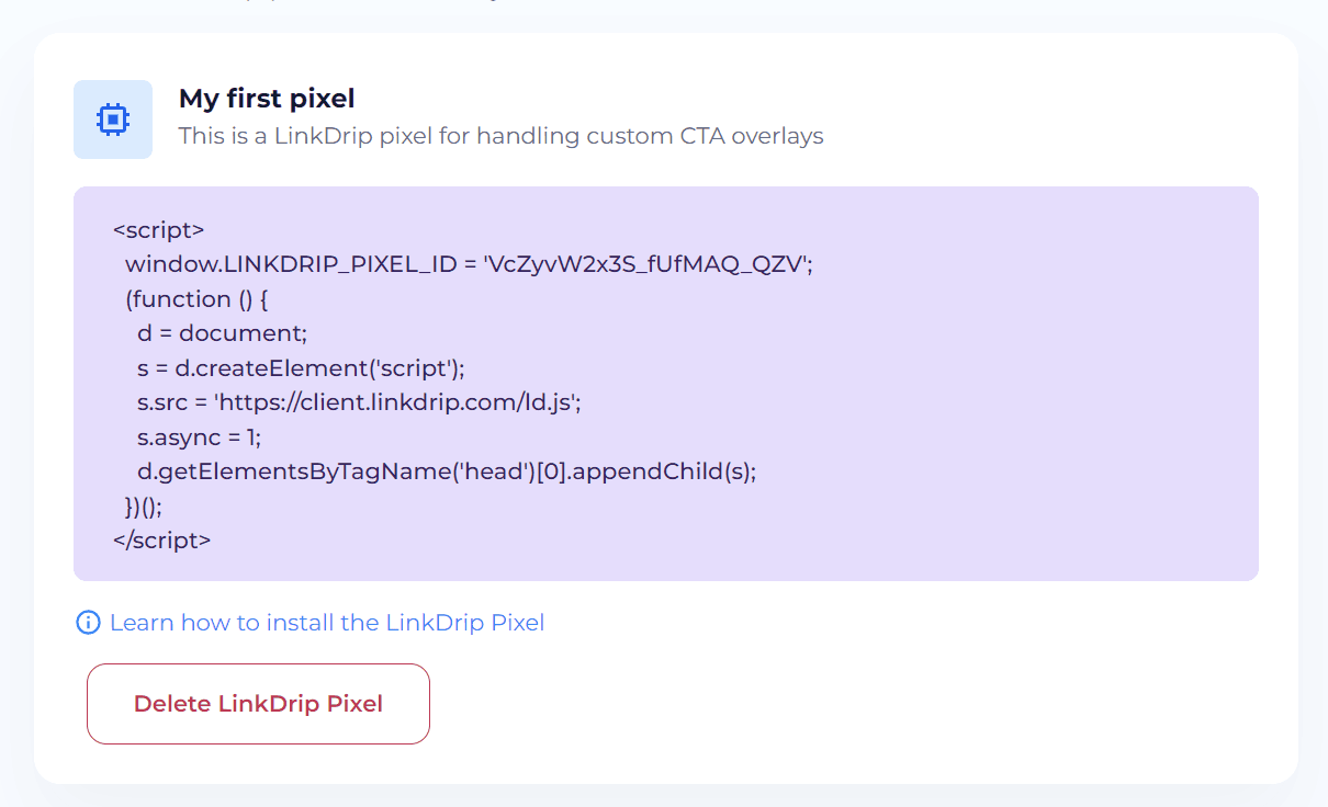 Code snippet